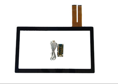 Dustproof 23.6 Inch Touch Screen Panel , USB Capacitive Multi Touch Screen