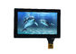 7'' Projected Capacitive Touch Panel PET Glass I2C Interface With Black Bezel